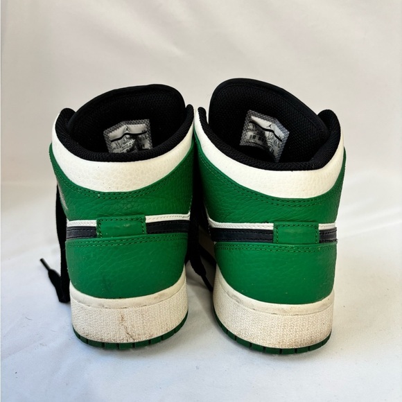 Kid's Air Jordan 1 Mid Pine size 5 - Picture 4 of 9